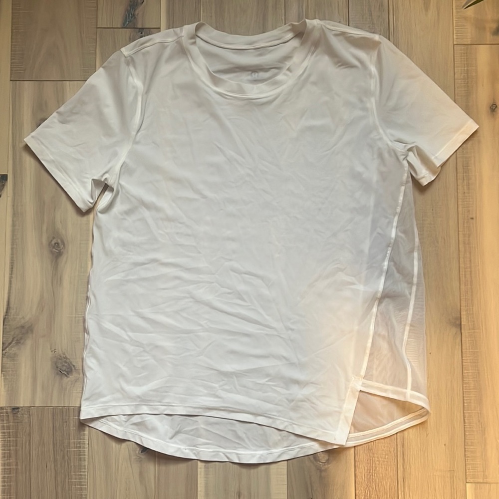 lululemon workout tee